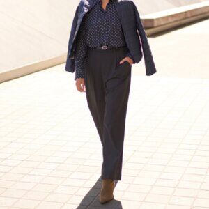 UNIQLO Pleated Wide Leg Trousers -Size XS (NWOT)